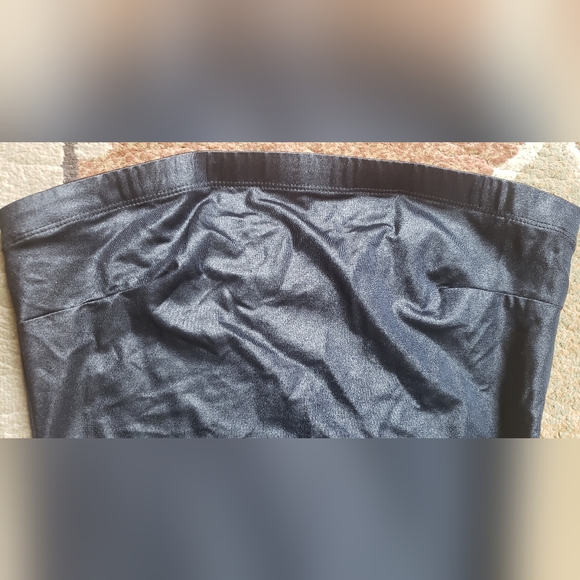 Ladies Black Sexy Strapless Tube SLD Collection Sexy Nylon/Mesh Dress Size M / L - Picture 5 of 14